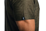 Men's TACDOR Green Camo Active T-shirt