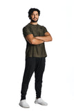 Men's TACDOR Green Camo Active T-shirt