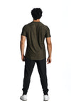 Men's TACDOR Green Camo Active T-shirt