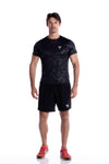 TACDOR® Men’s Fitness T - Black Camo