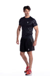 TACDOR® Men’s Fitness T - Black Camo