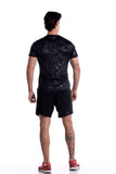 TACDOR® Men’s Fitness T - Black Camo