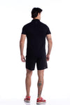 TACDOR® Men’s Crossover Polo - Black