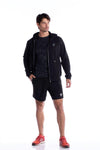 TACDOR® Men's TACDOR Roadster Zip Hoodie - Black Reflect