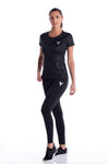 TACDOR® Women's Black Reflective Pocket Leggings