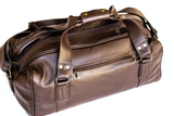 STEWN Raven Leather Duffel Bag (brown)